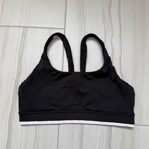 Athleta Interval Tipped Bra A-C Medium